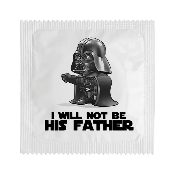 Презерватив I will not be his father