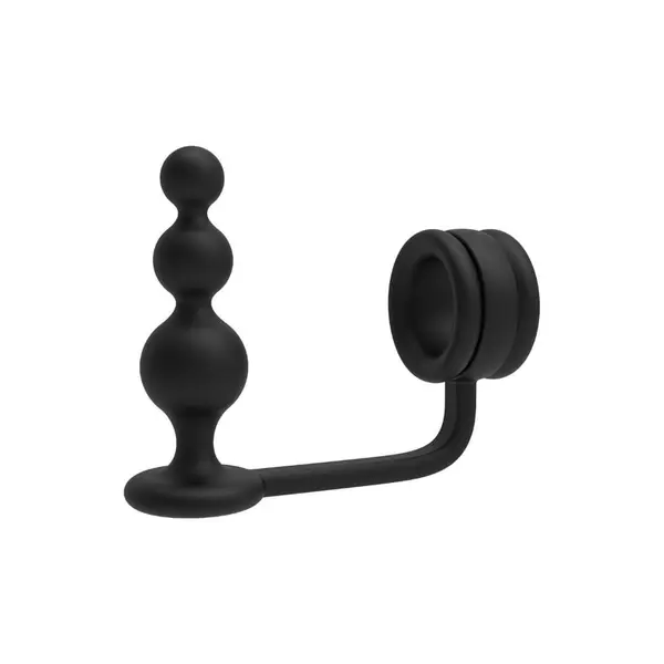 Пенис ринг с анална броеница RAMROD