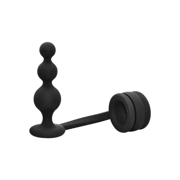 Пенис ринг с анална броеница RAMROD