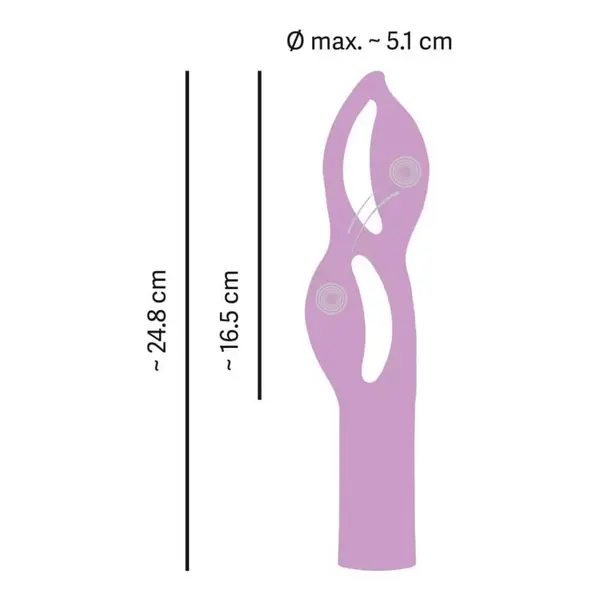 Вибратор Fabulous лилав