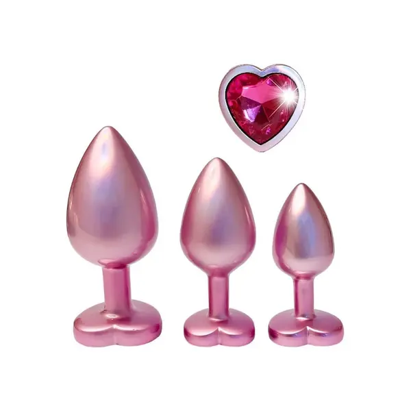 Комплект анални разширители, розови