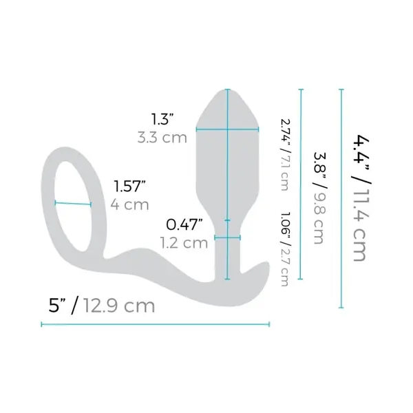 Вибро разширител с тежест и пенис ринг M