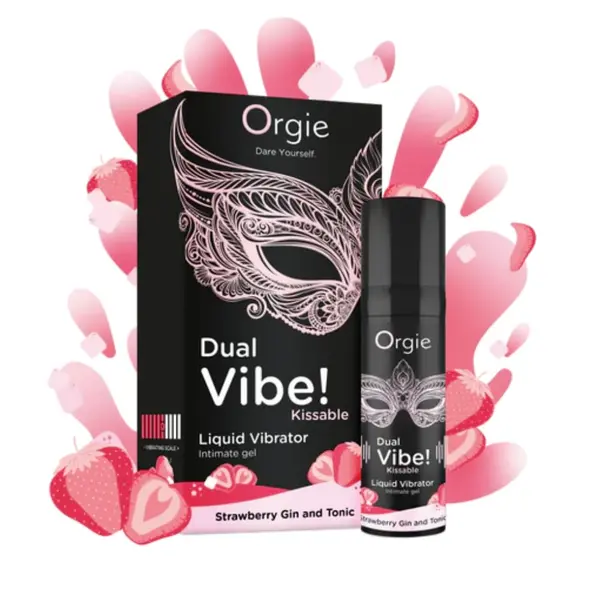 Виброгел DUAL VIBE! GIN AND TONIC ягода