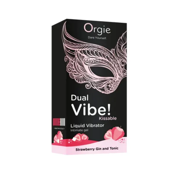 Виброгел DUAL VIBE! GIN AND TONIC ягода