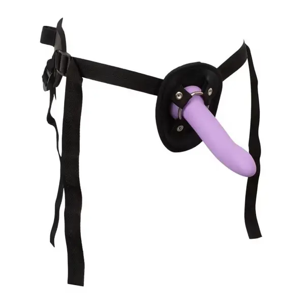 Дамски пенис колан с три дилда