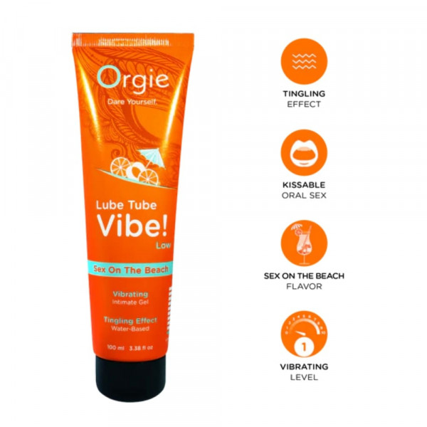 Лубрикант Lube Tube Vibe! Секс на Плажа