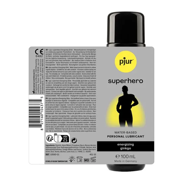 Лубрикант Superhero гинко билоба - 1