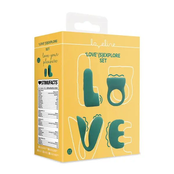 Комплект секс играчки Loveline, Зелен