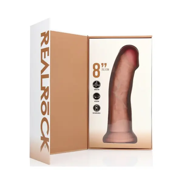 Вибратор RealRock Ротиращ, Реалистичен