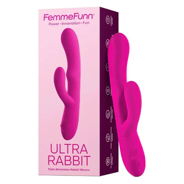 Вибратор Заек FemmeFunn Ultra Rabbit, 10 Функции, Розов Sex Shop Sexwell - 2