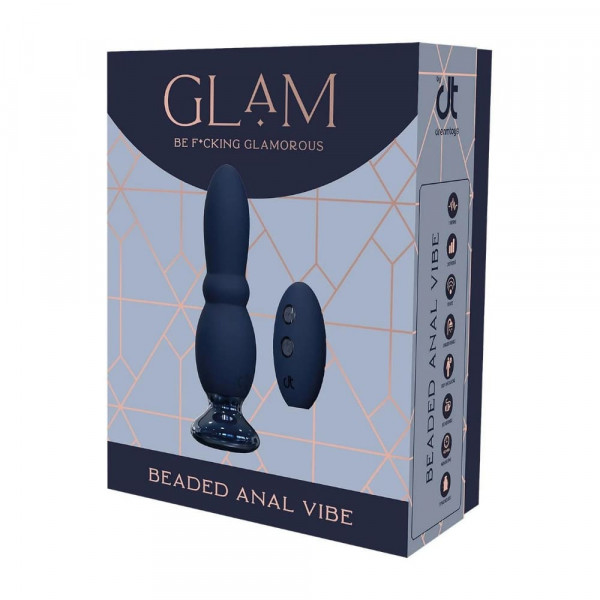 Анален разширител GLAM, с перли-1