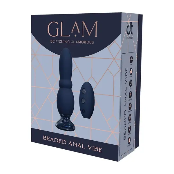 Анален разширител GLAM, с перли-1