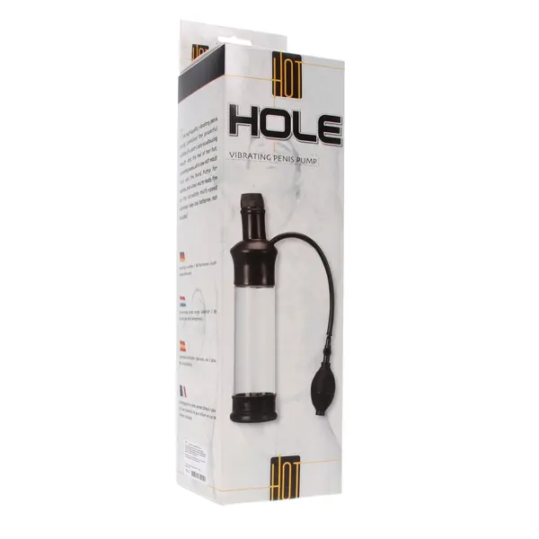 Пенис помпа с вибрация при върха