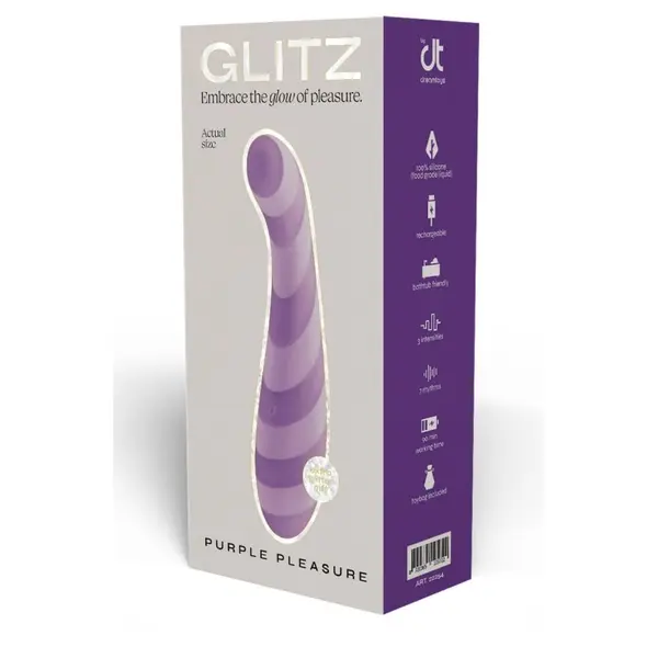 Вибратор за G-точка Purple Pleasure