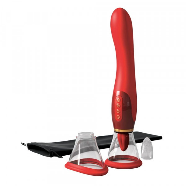 Клиторстимулатор със засмукване 24К