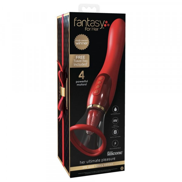 Клиторстимулатор със засмукване 24К