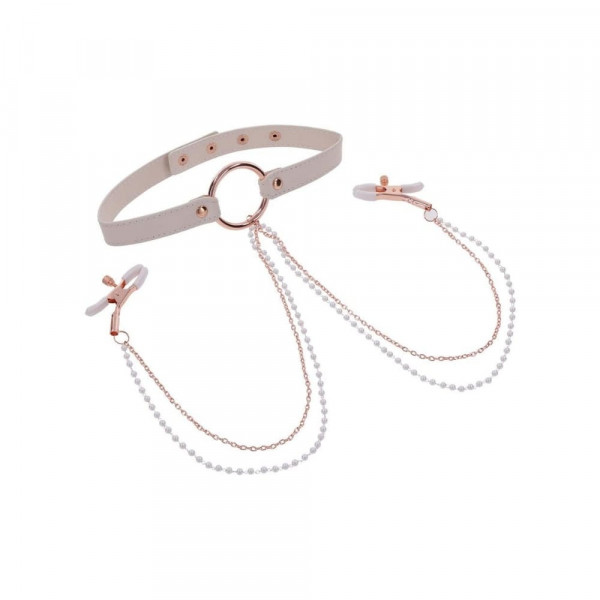 Нашийник с щипки Peaches ‘n Creame