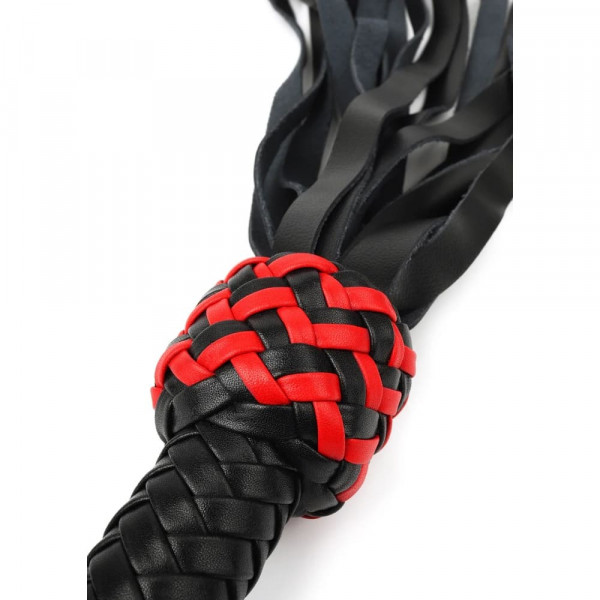 Бич от естествена кожа Cat-o-Nine