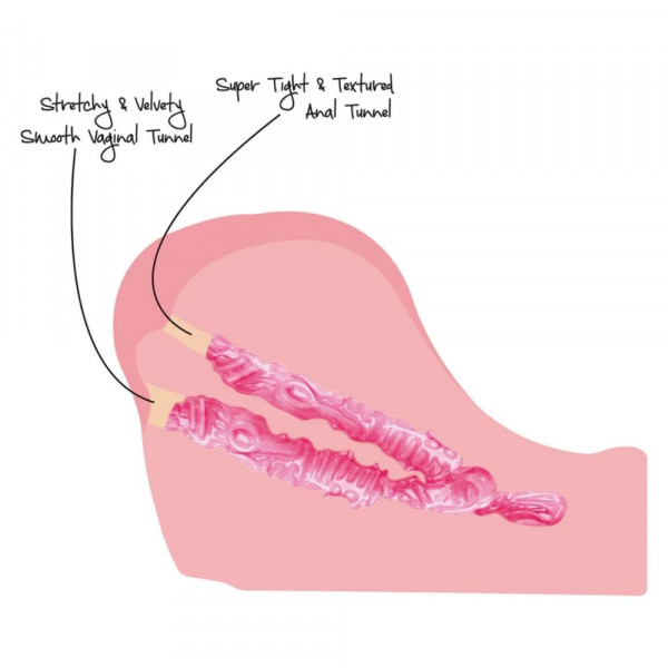 Мастурбатор Повдигната поличка