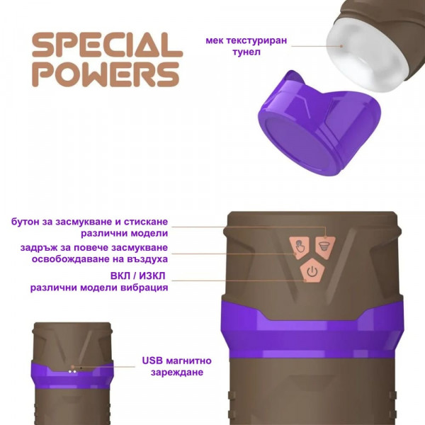 Мастурбатор Misty,Господарката на парата