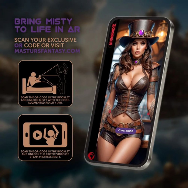 Мастурбатор Misty,Господарката на парата