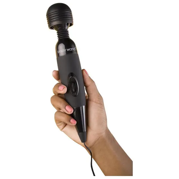 Масажор Bodywand, Midnight Plug-In 220V – Черен, 26 см