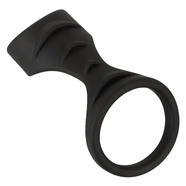 Маншон за пенис с пръстен за тестиси, Erecto, Cock Sleeve with Ball Ring, 8 см