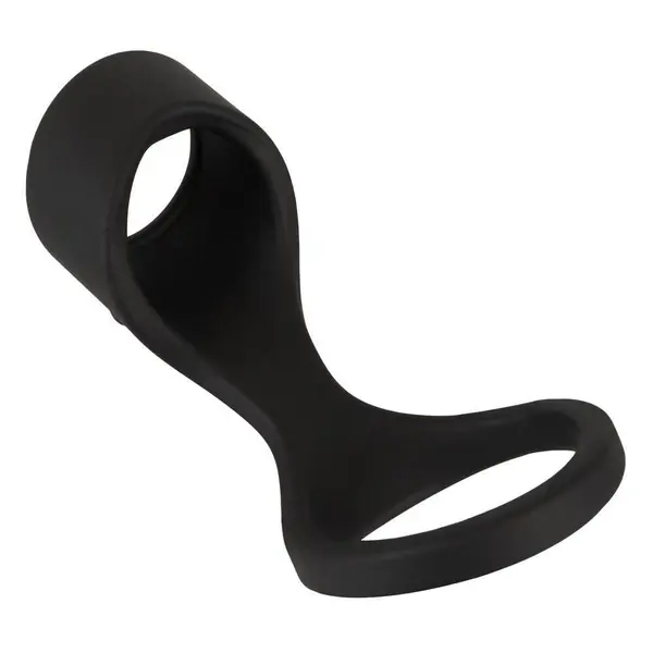 Маншон за пенис с пръстен за тестиси, Erecto, Cock Sleeve with Ball Ring, 8 см