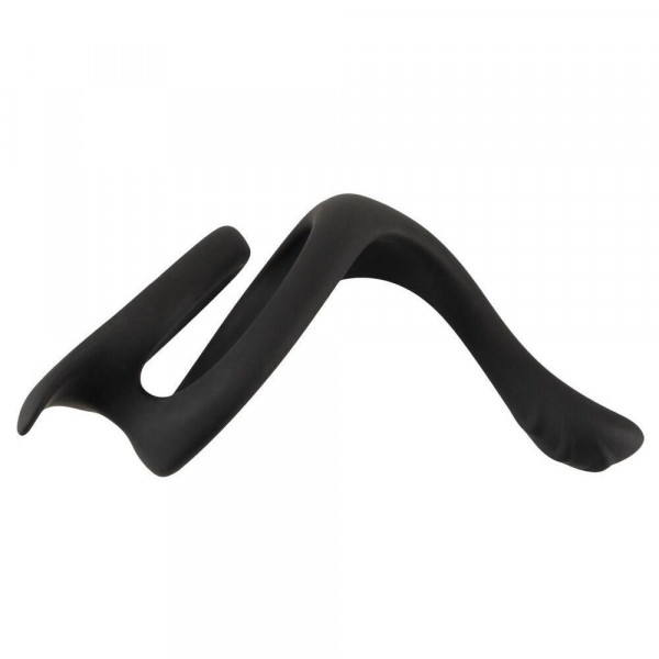 Пенис ринг за пенис и тестиси с перинеум стимулатор, Erecto, Cock & Ball Ring, 7 см