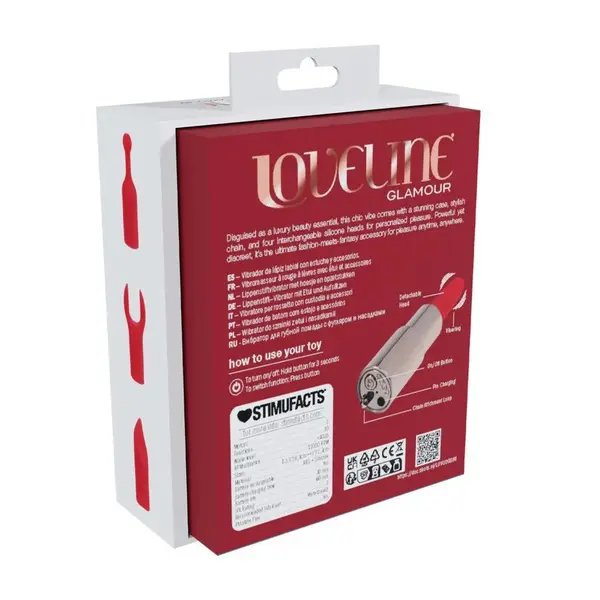 Вибратор червило Shots, Love Line Diamond – 4 части