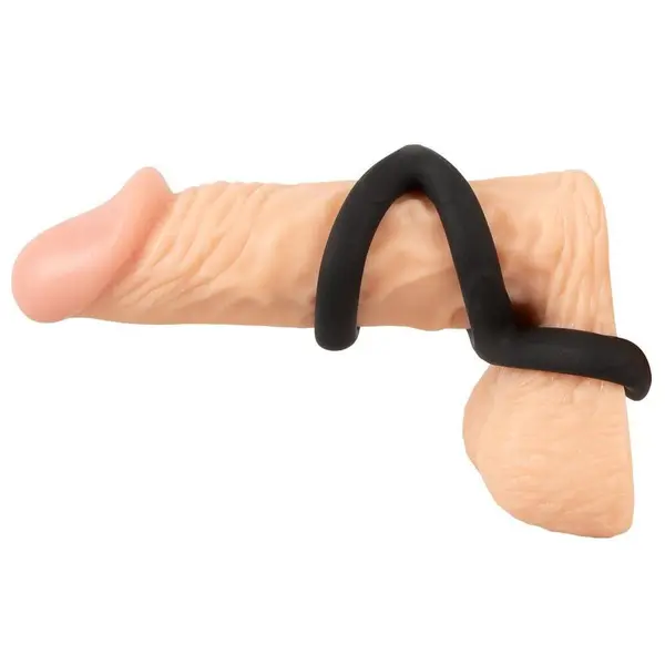 Троен пенис ринг за пенис и тестиси, Erecto, Triple Cock Ring, 2,6 – 3,1 см