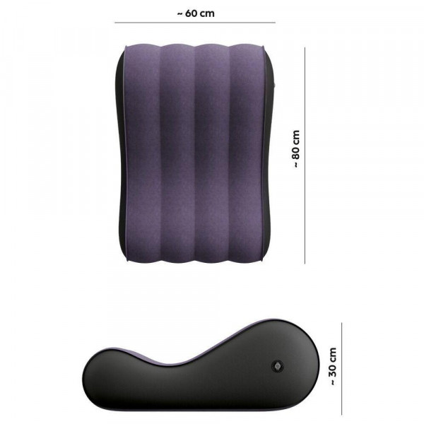 Надуваема еротична възглавница, You2Toys, Velvety Love Pillow, 80 x 60 x 30 см