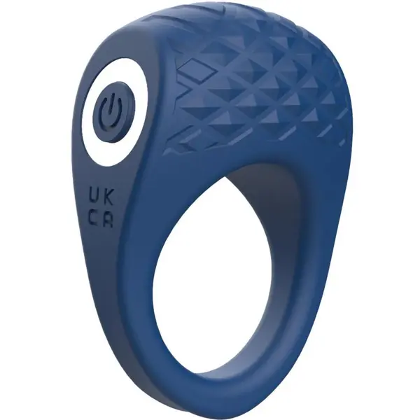 Вибриращ пенис ринг Playhouse, Vicious Ring с дистанционно – Син