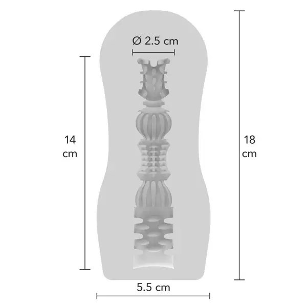 Мастурбатор Clear Trust, прозраченМастурбатор Clear Trust, прозрачен-2