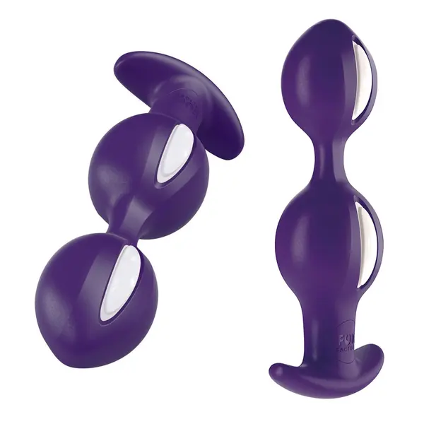 Анален разширител B BALLS, лилаво/бяло