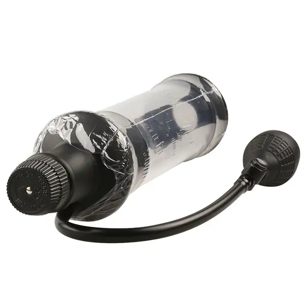 Пенис помпа с вибрация при върха