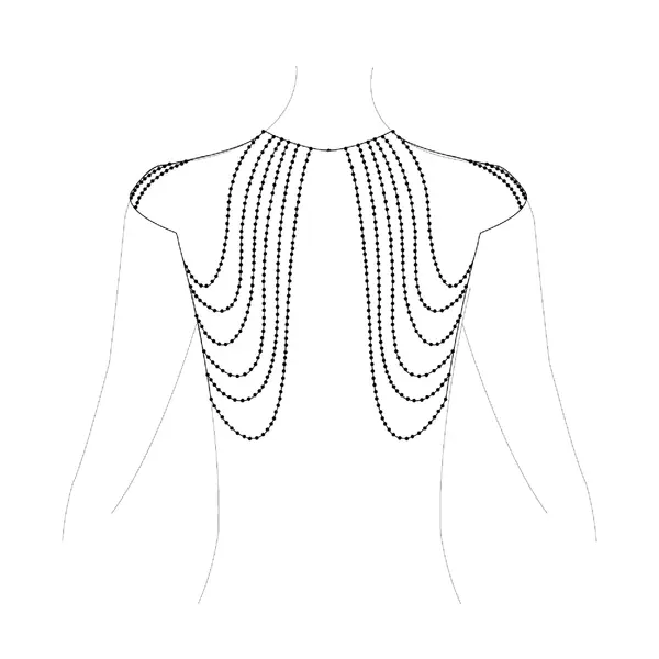 Бижу за рамене, метално