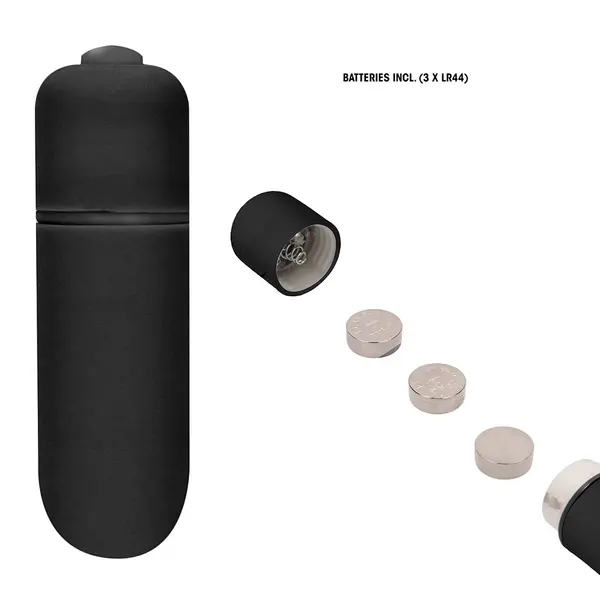 Пенис ринг зайче, с вибрация, черен