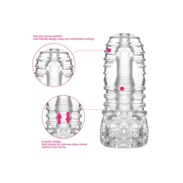 Мастурбатор, полупрозрачен No. 68
