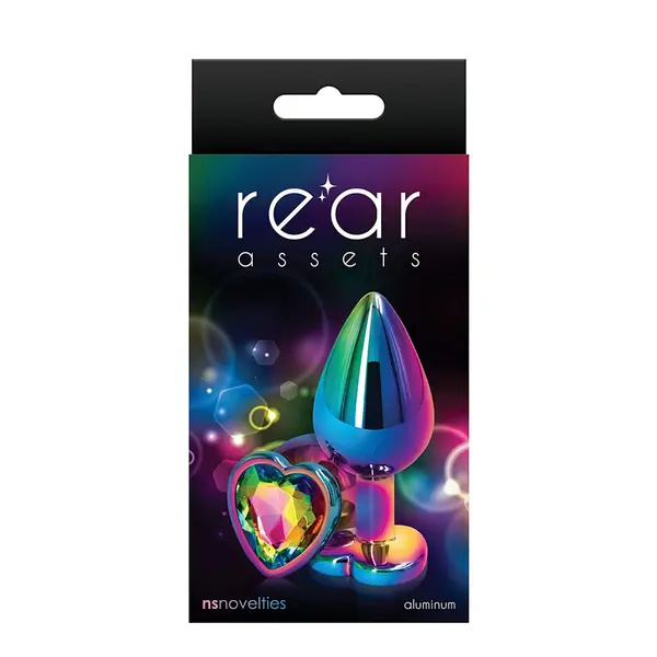 Анален разширител цветен, цветно сърце